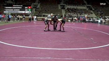 7A 165 lbs Quarterfinal - Nathaniel Jarmon, Smiths Station Hs vs Kohwen Kirkpatrick, Daphne