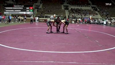 7A 165 lbs Quarterfinal - Nathaniel Jarmon, Smiths Station Hs vs Kohwen Kirkpatrick, Daphne