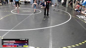 53 lbs Cons. Round 2 - Maddox Magner, Pioneer Grappling Academy vs Andras Vincze, Avalanche Wrestling Association