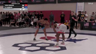 70 kg Semis - Josh Edmond, Tiger Style Wrestling Club vs CJ Hamblin, Beaver Dam Wrestling Regional Training Center