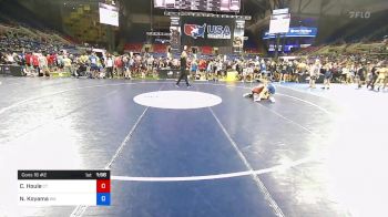 126 lbs Cons 16 #2 - Colby Houle, Connecticut vs Noah Koyama, Washington