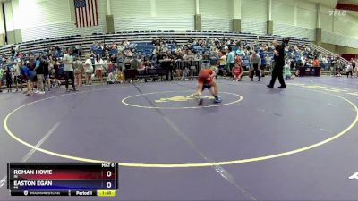 63 lbs Quarterfinal - Roman Howe, IN vs Easton Egan, MI