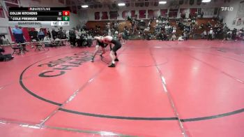 150 lbs Quarterfinal - Cole Fremgen, Pacifica vs Collin Kitchens, San Clemente