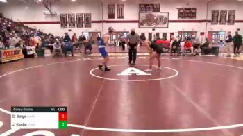 152 lbs Consolation - Gabriel Belga, Cumberland Valley vs Jared Keslar, Connellsville