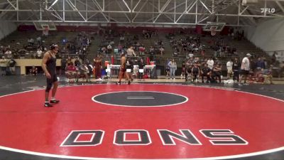 157 lbs Cons. Round 4 - Aaron Garcia, Sacramento City College vs Jose Lira, Santa Ana College