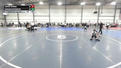 85 lbs Round Of 32 - Jaevin Torres, CT vs Nathan Patterson, VA