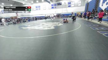 140 lbs Champ. Round 2 - Blue Vidal, Norwalk vs Sarai Cortez, Gilroy