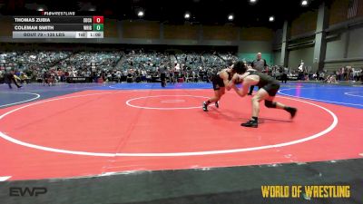 135 lbs Round Of 32 - Thomas Zubia, SoCal Hammers vs Coleman Smith, Wright Wrestling Academy
