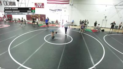 100-105 lbs Round 3 - Noellie Ramos, Threshold WC vs Arianna Romero, Chino Hills High School WC