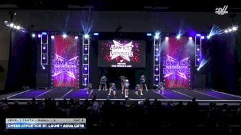 Cheer Athletics St. Louis - Aqua Cats [2026 L1 Youth - Small - A DAY 2] 2026 JAMfest Cheer Super Nationals