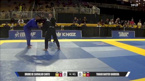 Thiago Bastos Barbosa vs Bruno De Carvalho Canto 2025 Pan Jiu Jitsu IBJJF Championship