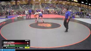 222 lbs Placement (4 Team) - Jesse Luttrell, Yamhill-Carlton vs Mishael Mauck, Banks