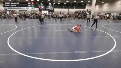 70 lbs Cons. Quarters - Jeptha Poole, Iowa vs Ryder Gallardo, MWC Wrestling Academy