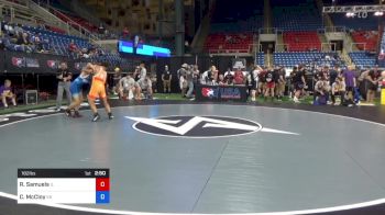 182 lbs Rnd Of 64 - Rj Samuels, Illinois vs Cooper McCloy, Kansas