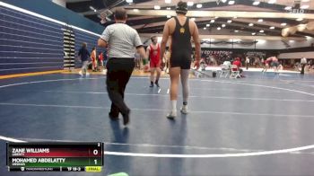 285 lbs Cons. Round 3 - Mohamed Abdelatty, Ursinus vs Zane Williams, Liberty