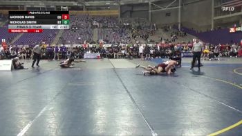 184 lbs Finals (2 Team) - Nicholas Smith, RIT vs Jackson Davis, Chicago