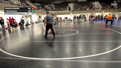 50D Quarterfinal - Maxton Ball, Austin Mat Club vs Carson Krueger, Wabasso