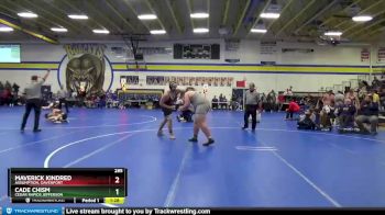 285 lbs Cons. Round 3 - Cade Chism, Cedar Rapids Jefferson vs Maverick Kindred, Assumption, Davenport