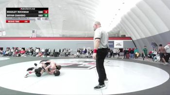 141 lbs Cons. Round 2 - Bradley Ruckman, Unattached - McKendree vs Bryan Chavero, Indianapolis