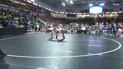 132 lbs Quarterfinal - Blake Irvine, Don Bosco vs Ben Burnett, Logan-Magnolia