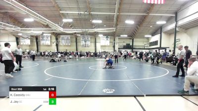 149 lbs Final - Kaden Cassidy, George Mason vs Jaxon Joy, Spartan Combat RTC