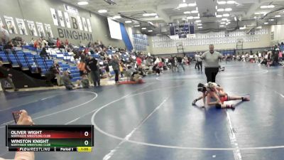 88 lbs 5th Place Match - Winston Knight, Northside Wrestling Club vs Oliver Wight, Northside Wrestling Club