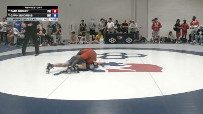57 kg Cons. Rd Of 32 - Zane Donley, Beaver Wrestling Club vs Gavin Jendreas, Indiana RTC