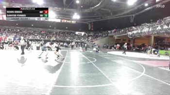 175 lbs Champ. Round 1 - Ronin Gregg, Owyhee vs Sawyer Forbes, Fruitland