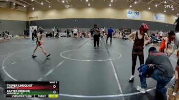 72 lbs Round 2 (10 Team) - Trever Lindquist, Irontide vs Carter Krisher, Warriors WC