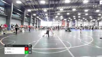 145 lbs Rr Rnd 3 - Judah Aybar, Team Nauman Silver Fox vs Bryce Griffin, Illinois Menace Lightning