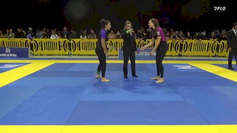 Hannah Elizabeth Wight vs Anchelle Berrios-Irizarry 2025 Pan IBJJF Jiu-Jitsu No-Gi Championship