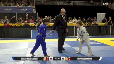 Oakley Midas Barrett vs Ethan Caden Bryan 2026 Pan Kids Jiu-Jitsu IBJJF Championship