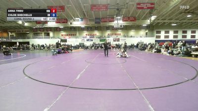 117 lbs Cons. Round 3 - Chloe Sheckells, Unattached vs Anna Trieu, University Of Alberta