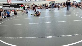 106 lbs Round 2 (6 Team) - Leonydes Peraza, Gladiator Alliance vs Jayme Jones, The Outsiders