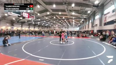 132 lbs Semifinal - Talon Hazelton, NB Elite Wrestling Club vs Clarke Hoglund, 3F Wrestling