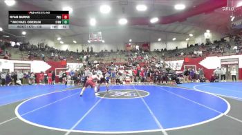 138 lbs Champ. Round 2 - Michael Oberlin, The Fort Hammers Wrestling vs Ryan Burke, Panther Wrestling Club