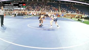 D3-132 lbs Cons. Semi - Kersten Mc Clelland, Yale vs Chris Galiana, Imlay City