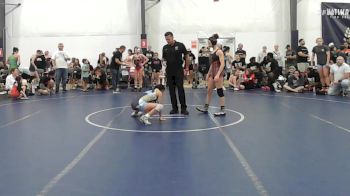 43 lbs Semifinal - Kelly Zacherl, Lady Warriors United - W vs Mia Pardo, Carolina Gold