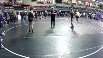 160 lbs Cons. Round 2 - Jack Lotter, Conestoga Wrestling Club vs Owen Reitz, Aurora Wrestling Club