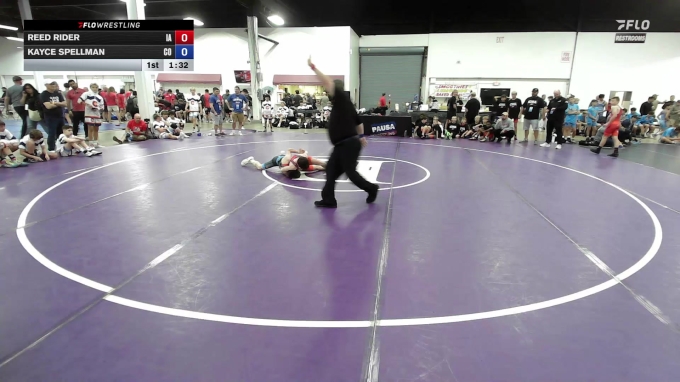 100 lbs Reed Rider, Iowa vs Kayce Spellman, Colorado