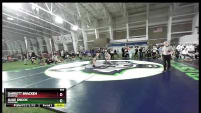 106 lbs Cons. Round 5 - Garrett Bracken, Riverton vs Gage Snook, Syracuse