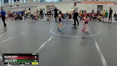 48 lbs Round 2 (6 Team) - Allana Smith, Florida Scorpions vs Lincoln Rich, Sniper Black Ops