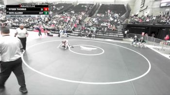 5A 106 lbs 5th Place Match - Ryder Thomas, Salem Hills vs Tate Allred, Olympus
