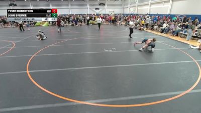 125 lbs Round 1 - Tysen Robertson, Midwest Extreme Wrestling vs John Bremke, Unattached