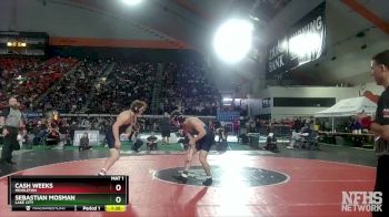 5A 220 lbs Semifinal - Cash Weeks, Middleton vs Sebastian Mosman, Lake City