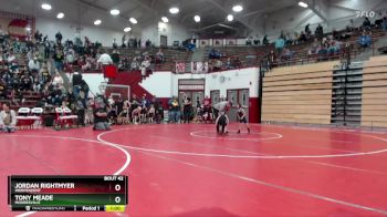 45 lbs Cons. Round 1 - Tony Meade, Mooresville vs Jordan Rightmyer, Independent