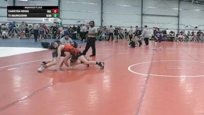 92 lbs Round 2 - 10:45am Saturday - Carsten Reiss, Nebraska Elite vs Tj Markijohn, NCWAY National Team