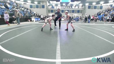 61-67 lbs Rr Rnd 2 - Fisher White, Jacket Wrestling Club vs Ruger Elizondo, Blue Devil Wrestling