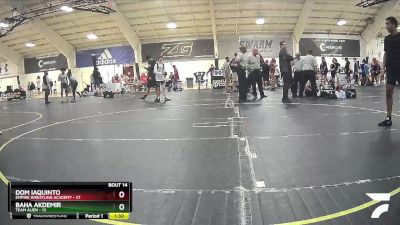 195 lbs Round 5 (6 Team) - Dom Iaquinto, Empire Wrestling Academy vs Baha Akdemir, Team Alien