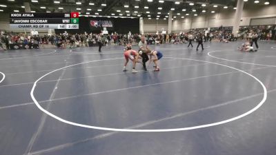 100 lbs Champ. Rd Of 16 - Knox Ayala, Sebolt Wrestling Academy vs Javonni Escobar, Wolf Pack Wrestling TX